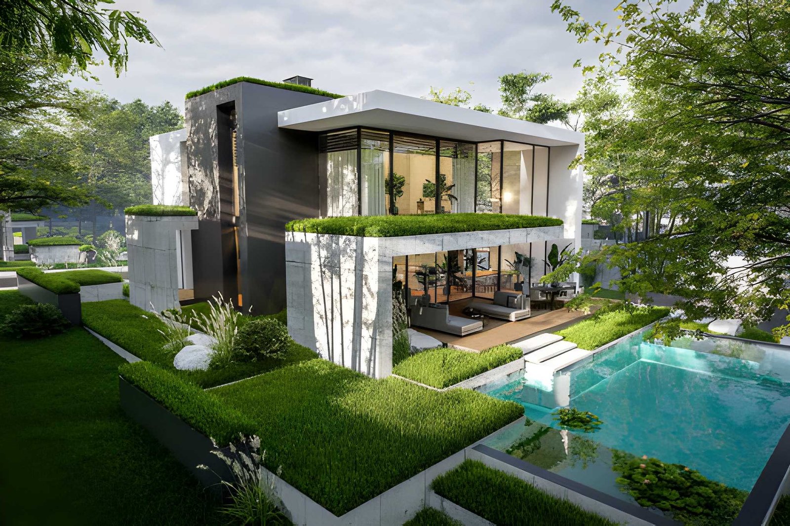 3D house rendering