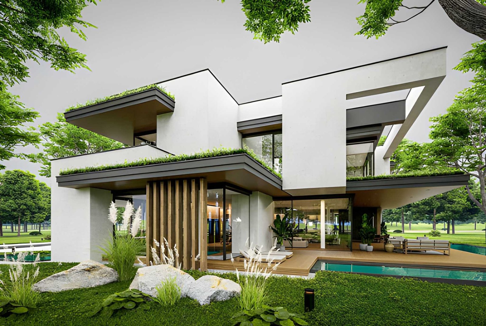 3D house rendering